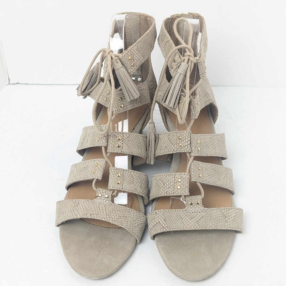 NWOT UGG Yasmin Snake Wedge Sandals - Picture 6 of 16